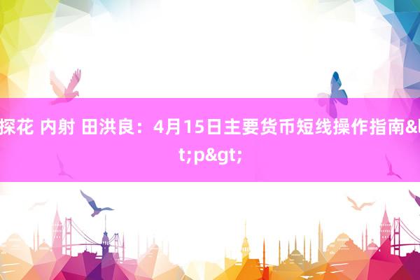 探花 内射 田洪良：4月15日主要货币短线操作指南<p>